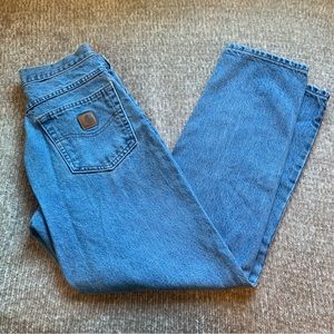 Carhartt Jeans Mens Traditional Fit Denim Cotton RN 14806 sz 30x30 | medium wash